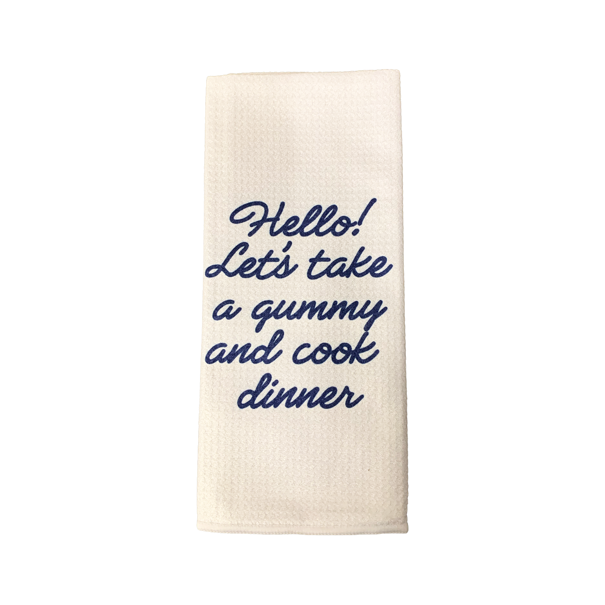 Gummy Time Dish Towel
